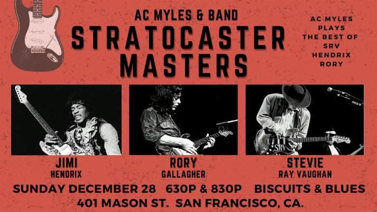 Stratocaster Masters Tribute with AC Myles