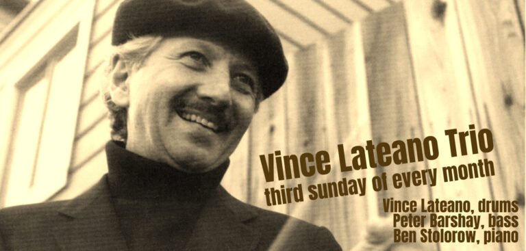 Vince Lateano Trio Bird & Beckett