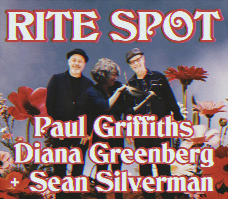 Paul Griffiths, Diana Greenberg, Sean Silverman at the Rite Spot
