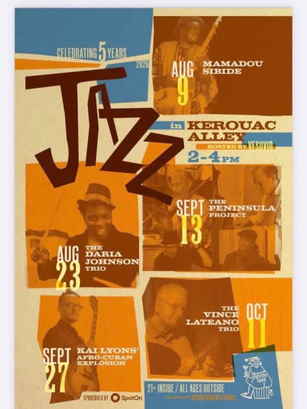 Jazz in the Alley August 2026