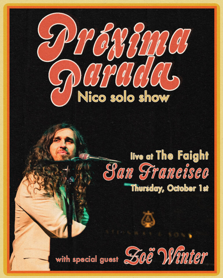 Proxima Parada – Nico solo show